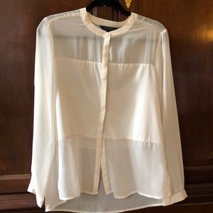 Banana Republic Sheer Blouse